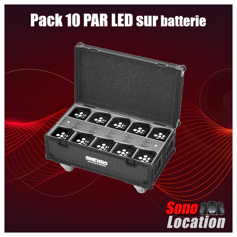 Location pack par led sur Batterie