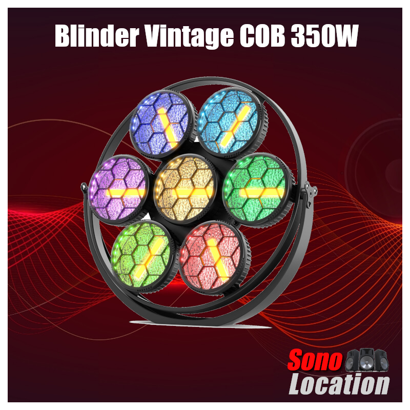 Location Projecteur Blinder Vintage Retro LED