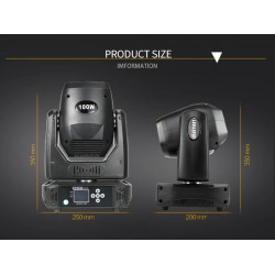 Location éclairage à Caen – Lyre Spot LED 100W