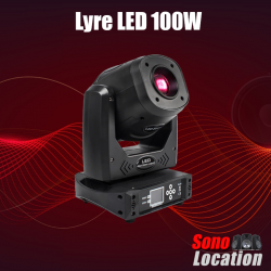 Location éclairage à Caen – Lyre Spot LED 100W