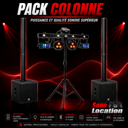 pack sono avec système de sonorisation colonne Turbosound