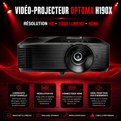 Location vidéo-projecteur lumineux pour soirées et évènement professionnel. A troarn près de Caen.