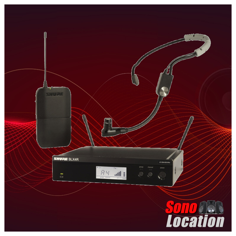 Micro sans fil shure sm35/blx14r
