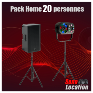 Pack home 20 personnes