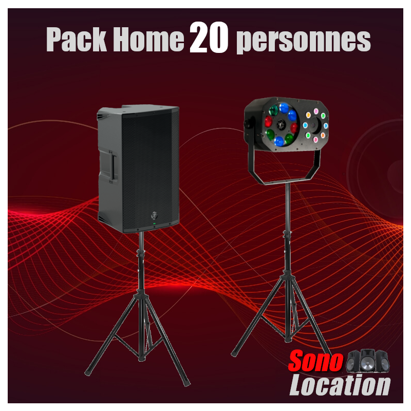 Pack home 20 personnes