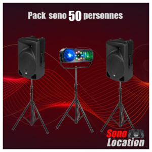 Pack sono 50 personnes