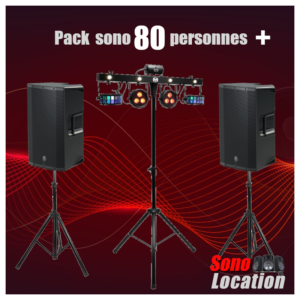Pack sono 80 personnes