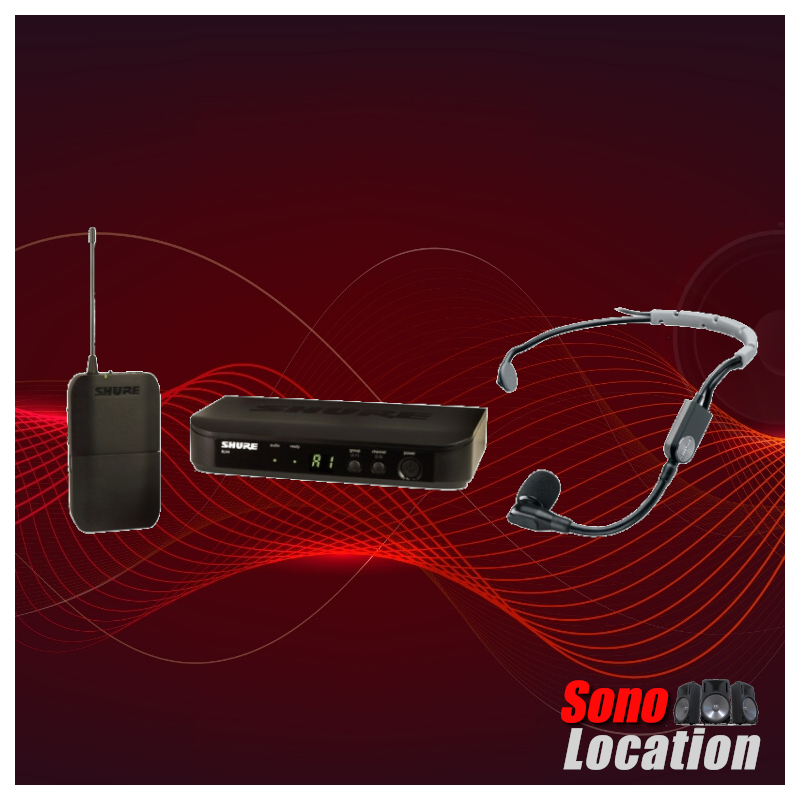 Micro sans fil shure sm35/blx14